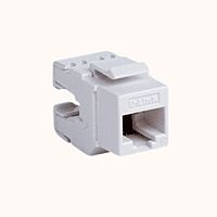 D Link Cat6 Lan Keyston I/O (KJ-C6WHI1B21)