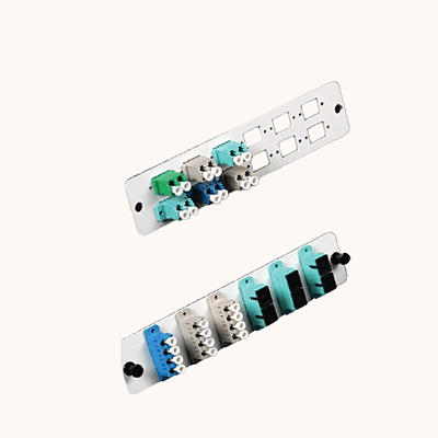 D-LINK 12 Port Duplex Adapter Plate (NPL-FXDSC-12)-(Cent)