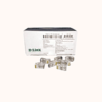 D-Link Cat 5 Rj 45 Cable Connector - Pack Of 100 Pieces, White (NPG-5 E1 TRA031-100))