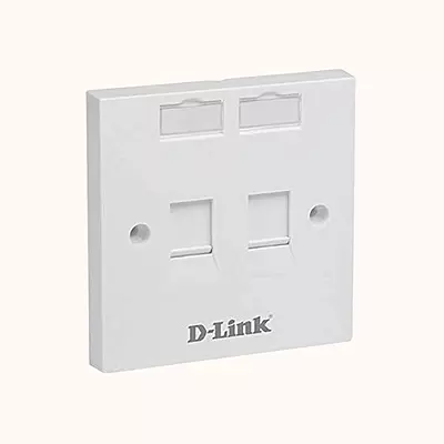 D-Link Dual Face Plate (NFP-0WHI21)