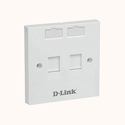 D-Link Dual Face Plate (NFP-0WHI21)