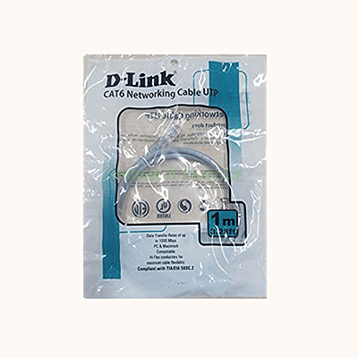 D-Link Patch Cord Grey  1 MTR (NCB-C6UGRYR1-1)
