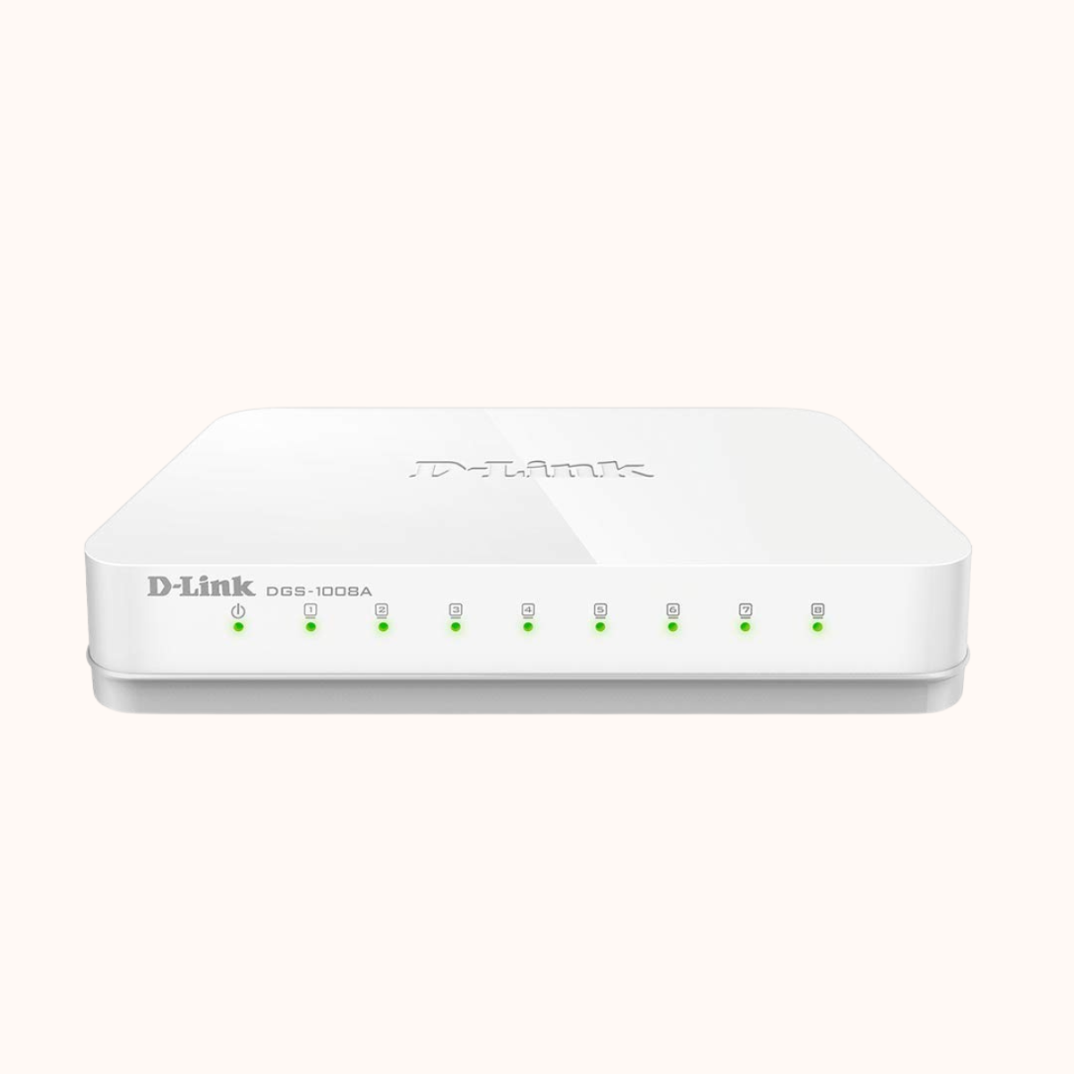 D-Link8-Port Gigabit Easy Desktop Switch (DGS-1008A) New - Buy Online India