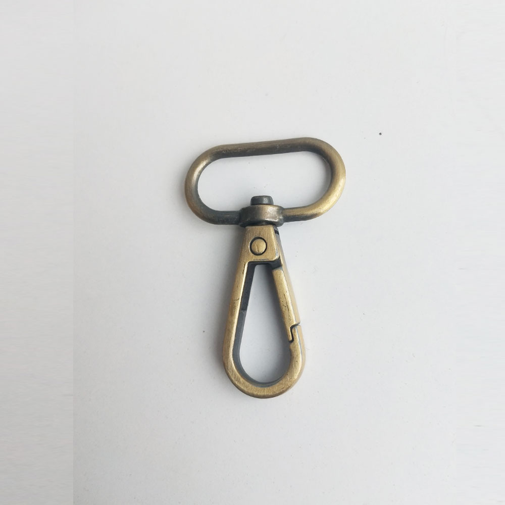 D Ring Clasp Oval Antique Bronze 32 mm D Ring Clasp Oval Antique Bronze 32 mm