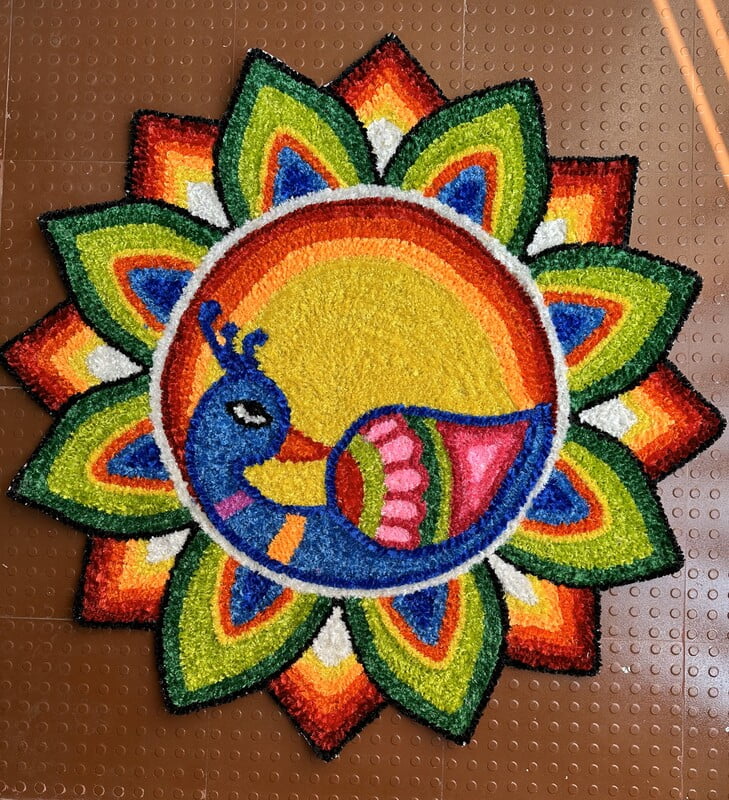 Rangoli Mat - D029 Rangoli Mat - D029