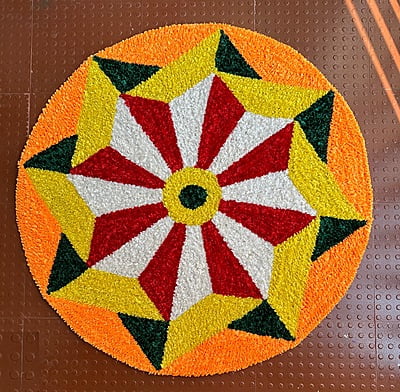 Rangoli Mat - D033