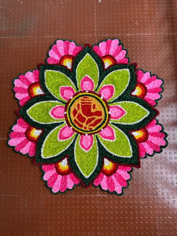 Rangoli Mat - D044