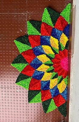 Rangoli Mat D047