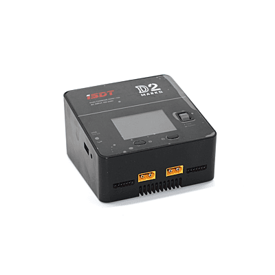 ISDT D2 Mark 2 LiPo Battery Balance Charger,Dual 200W 12A AC Channel Output Charger