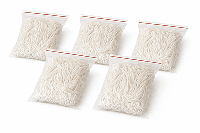 Diya Wick Long (4 Inch) – 500 Pieces | Pure Cotton Puja Wicks