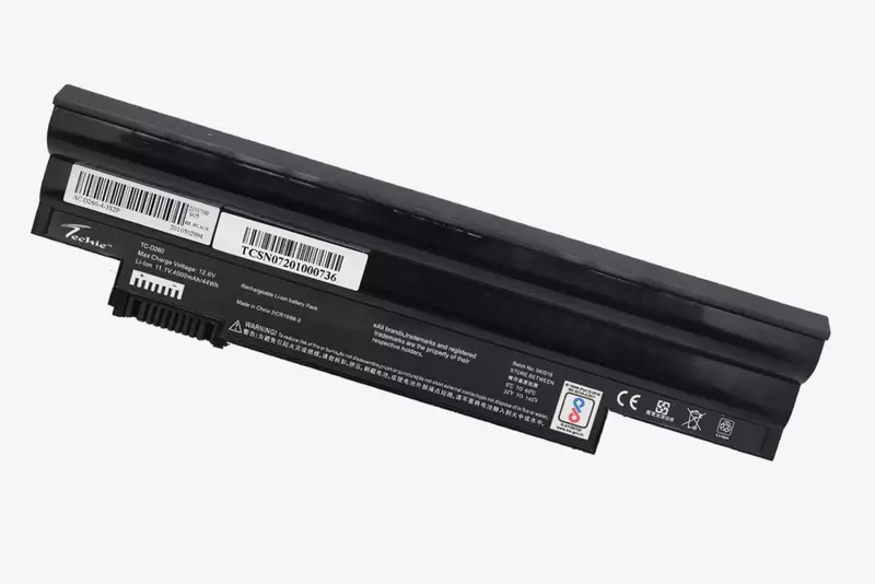 Techie 6-Cell Laptop Battery – Reliable, Long-Lasting Power for Acer Aspire One D260 & D255