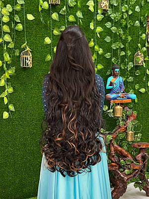 Extra Long wavy (Messy Braid Hair Extension )