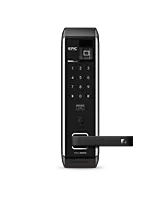 Epic EF-8000L(B) Mortise Digital Door Lock with Fingerprint, Pin Number, RFID Card & Mechnical Key
