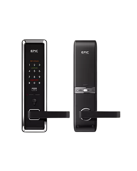 Epic ES-K70 Password, RFID Card and Mechanical Key Operated Digital Door Lock
