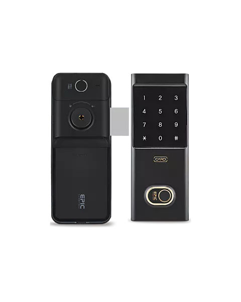 Epic ES - FF731G Digital Door Locks with Pin Number, Entry Option, Rfid Card, Fingerprint (Outer / Inner Body), Mechanical Key, Smart App