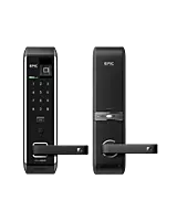Epic EF-8000L(B) Mortise Digital Door Lock with Fingerprint, Pin Number, RFID Card & Mechnical Key