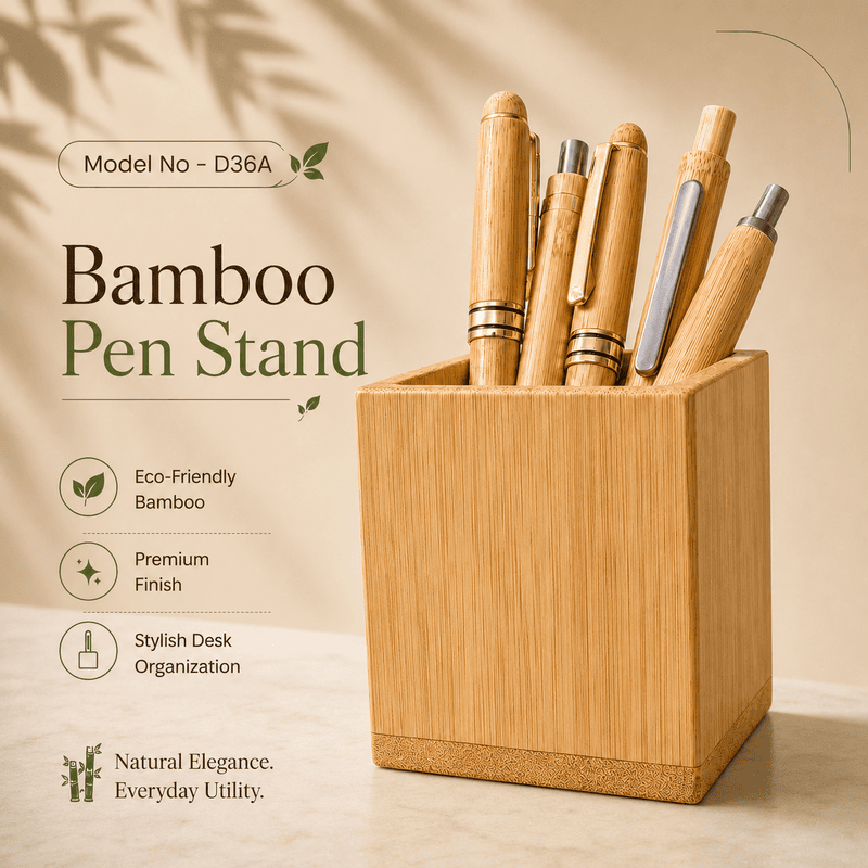 D36-A - Bamboo Pen Stand