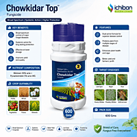 Ichiban Chowkidar TOP Fungicide (Metiram 55% + Pyraclostrobin 5% WG) | Vetrivel Agro Services