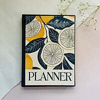 Undated Weekly Planner - Lemons