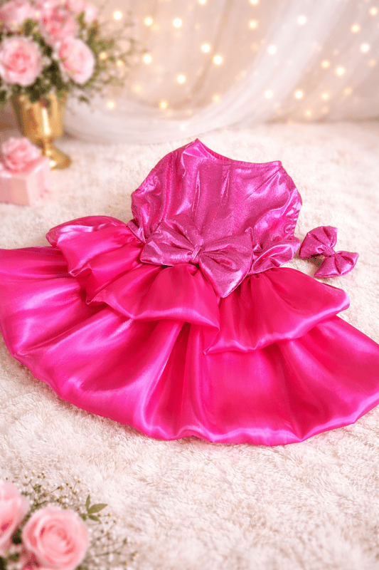 Hot Pink Barbie Dress