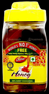 DABUR HONEY 250G+SQUEEZY 100G COMBO