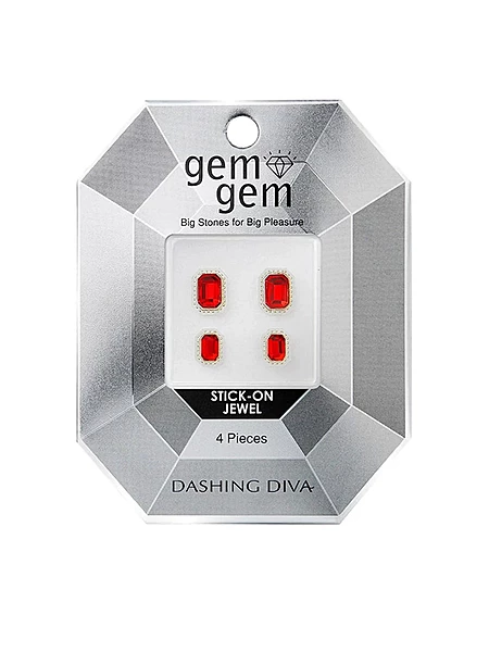 DASHING DIVA  GEM GEM  Ruby Stone