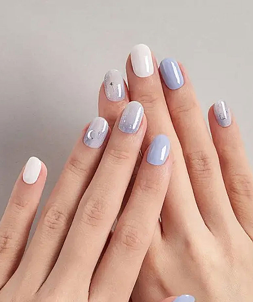 DASHING DIVA GLAZE Blue Dawn