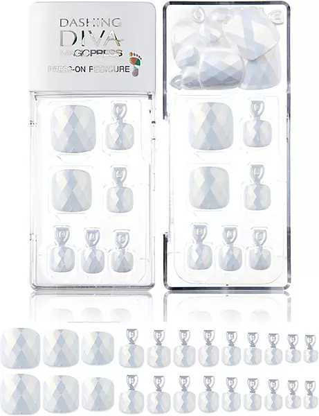 DASHING DIVA  MAGICPRESS Diamond White