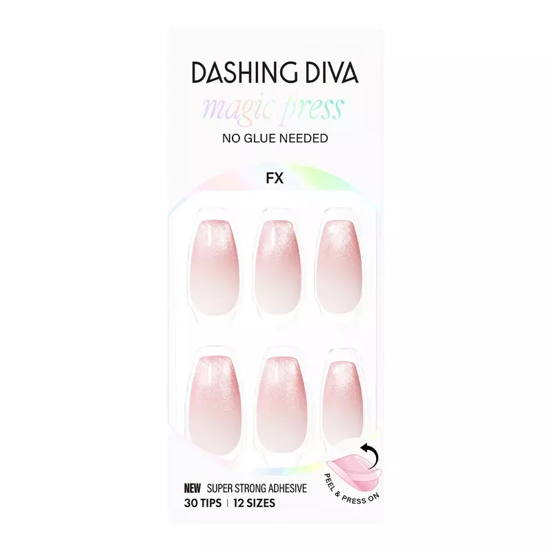 DASHING DIVA MAGICPRESS Pink Blanc