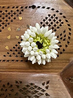 Artificial Flower Ring