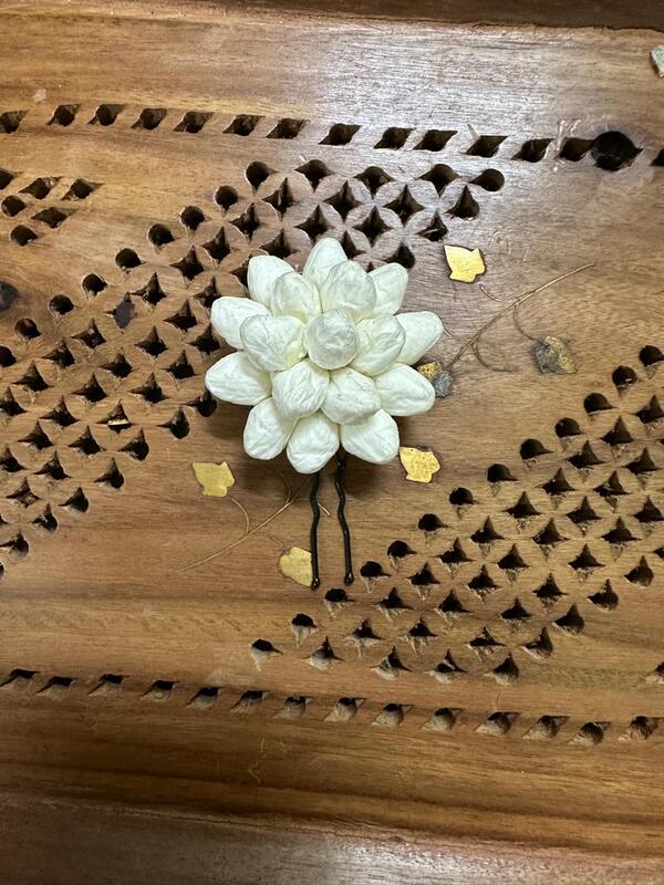 Artificial flower Hair Pin