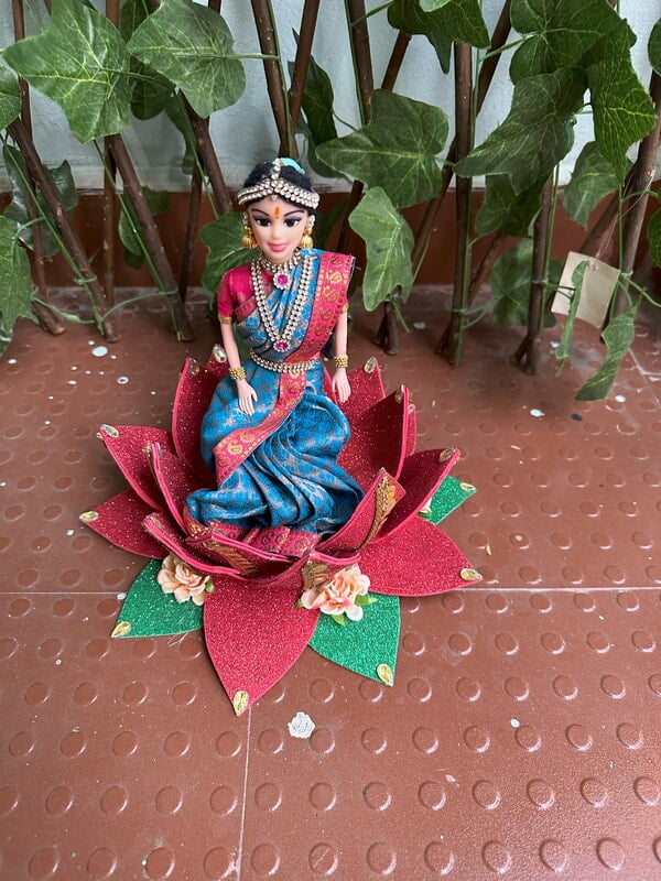 Half Saree Doll Set 1