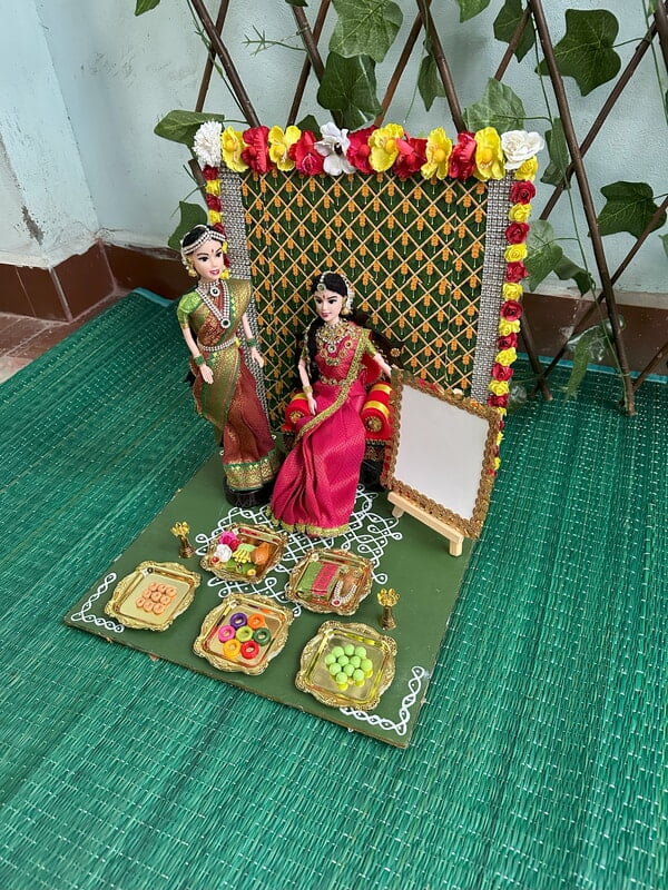 Half Saree Doll Set 2