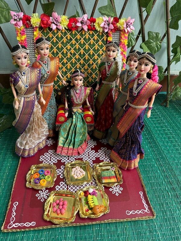 Half Saree Doll Set 4