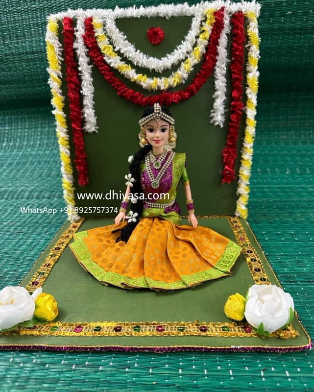 Half Saree Doll Set 5