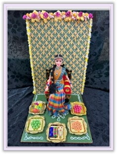 Half Saree Doll Set 8