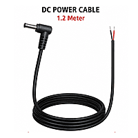 DC Male (4.0x1.2)mm to Pigtail (Open ended) L- shape - 1.2m