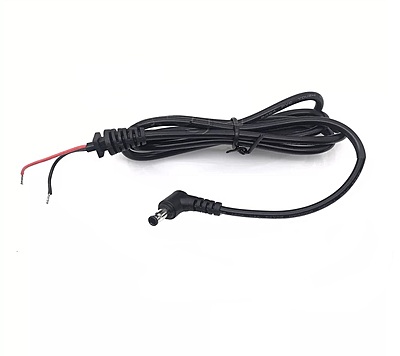 DC Cable (5.5 X 2.5)mm L- shape Open End 1.2m