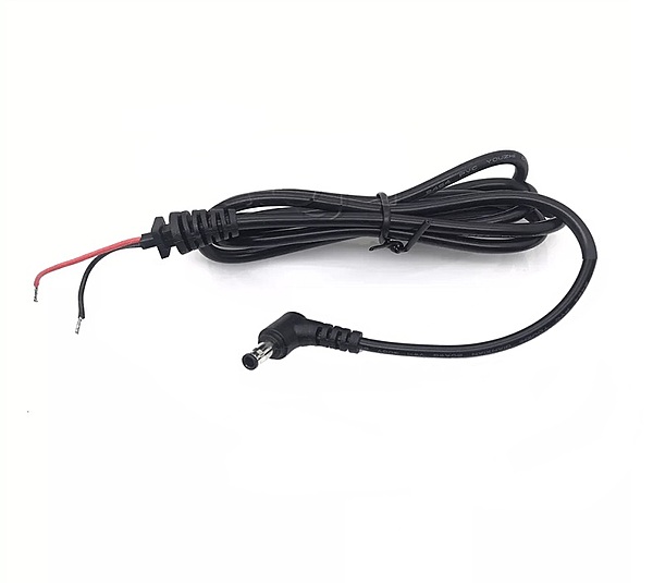 DC Cable (5.5 X 2.5)mm L- shape Open End 1.2m DC Cable (5.5 X 2.5)mm L- shape Open End 1.2m