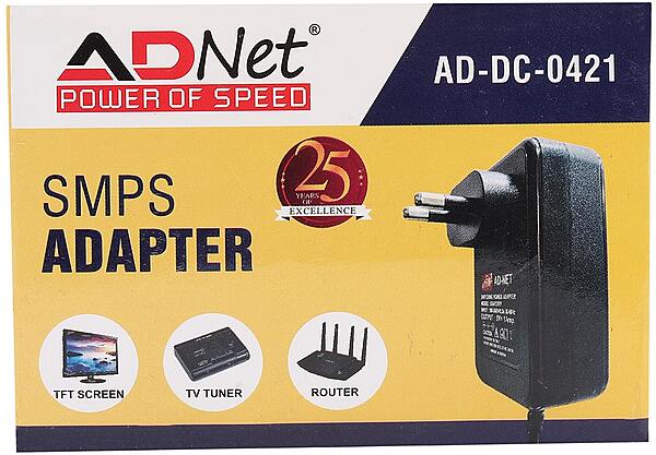 24V 1A DC Dual Pin Power Adapter Charger For Board and Router