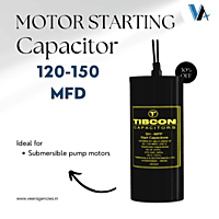 Tibcon 120-150 MFD 275 V Motor Starting Capacitor
