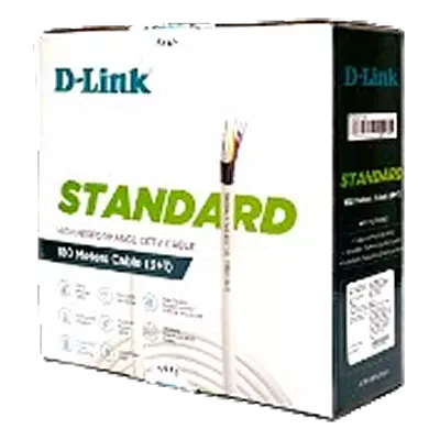 D-LINK CCTV CABLE180 MTRS 3+1 STANDARD DDC-CAL 180