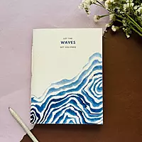 Waves Handmade Notebook