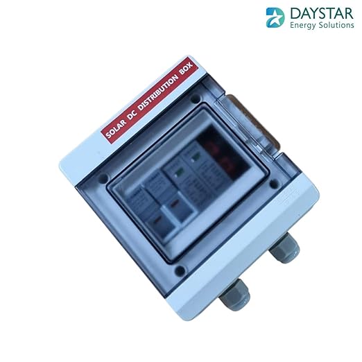 WaterShield  IP66 DCDB 1 in 1 Out Inbuilt DC Fuse 20A (2 Nos), SPD 600V