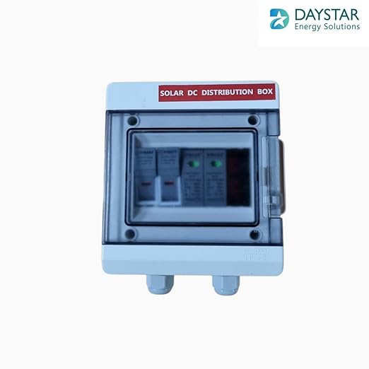 WaterShield  IP66 DCDB 1 in 1 Out Inbuilt DC Fuse 20A (2 Nos), SPD 600V