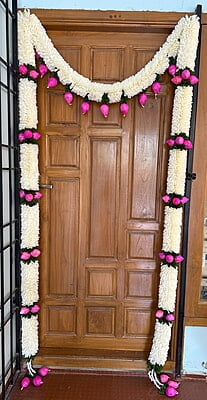 Cloth Garland Door Set