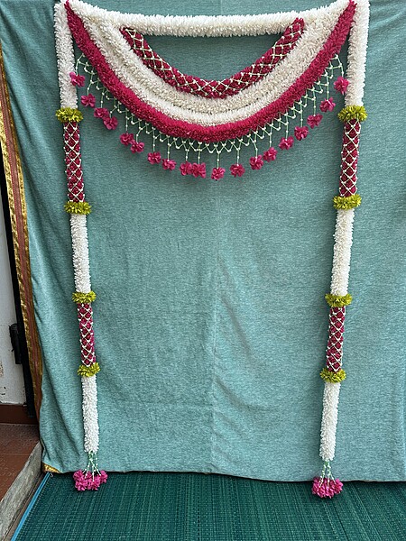 Net and cloth door set