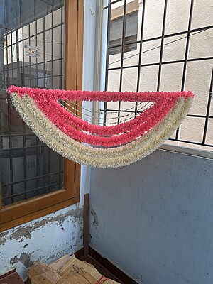 Bud and Cloth U Garland