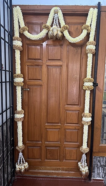 Kerala type garland door set