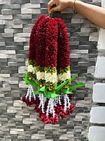 Cloth Garland With Parrot Hanging